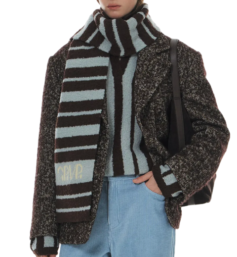 MOLLING STRIPE MUFFLER (3COLOR)