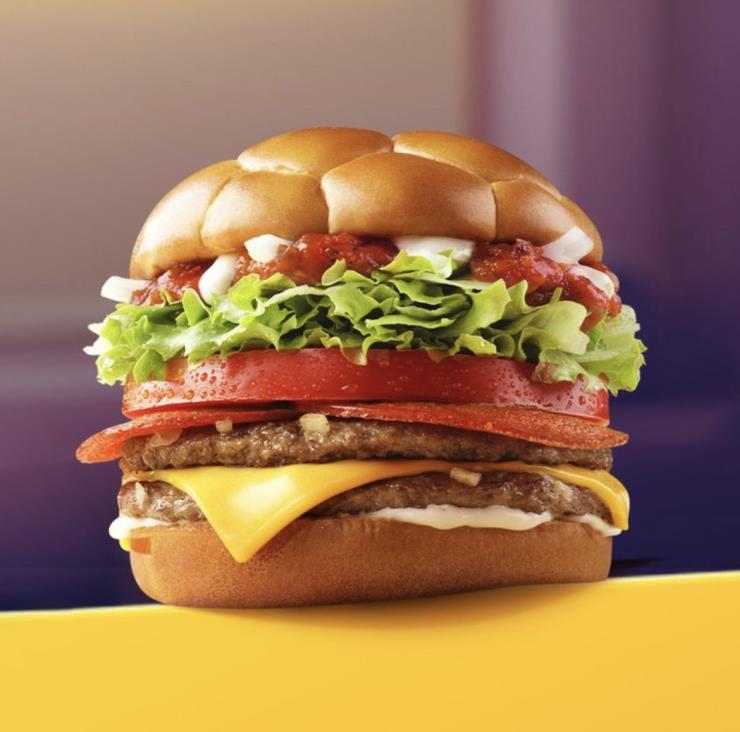 페퍼로니 피자버거