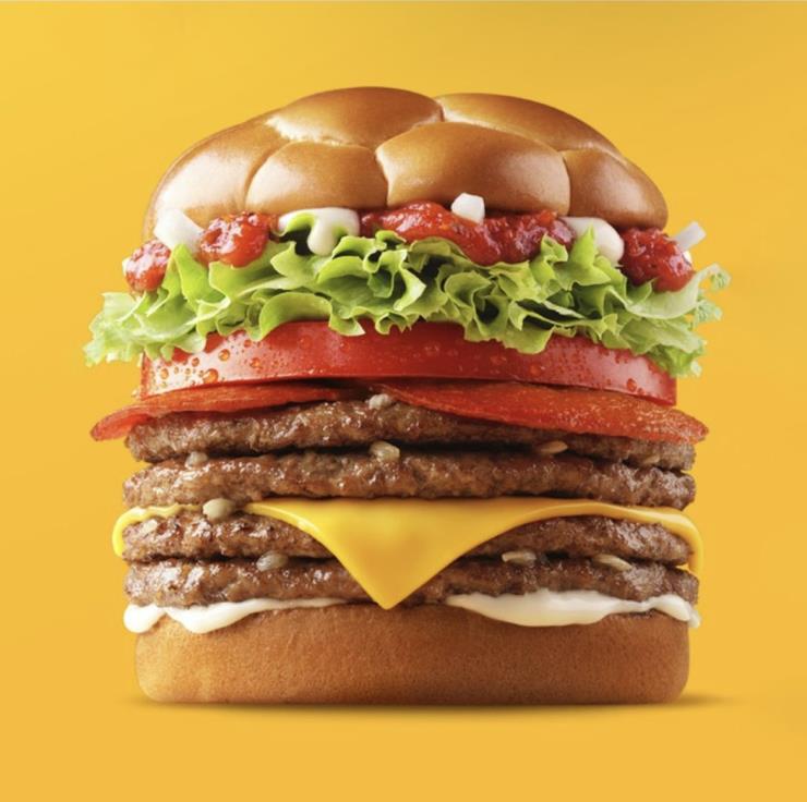 페퍼로니 피자버거