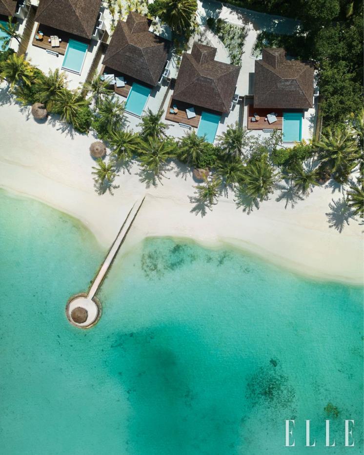 아난타라  벨리의  비치  풀  빌라  전경