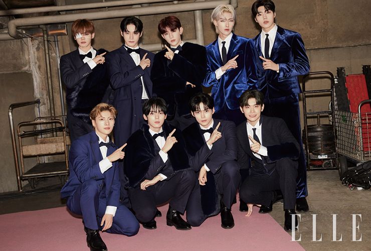 양일간 시상식 분위기를 달궜던 슈퍼 루키 제로베이스원. 