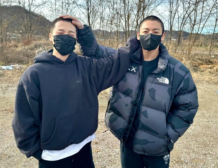 지민과 정국 