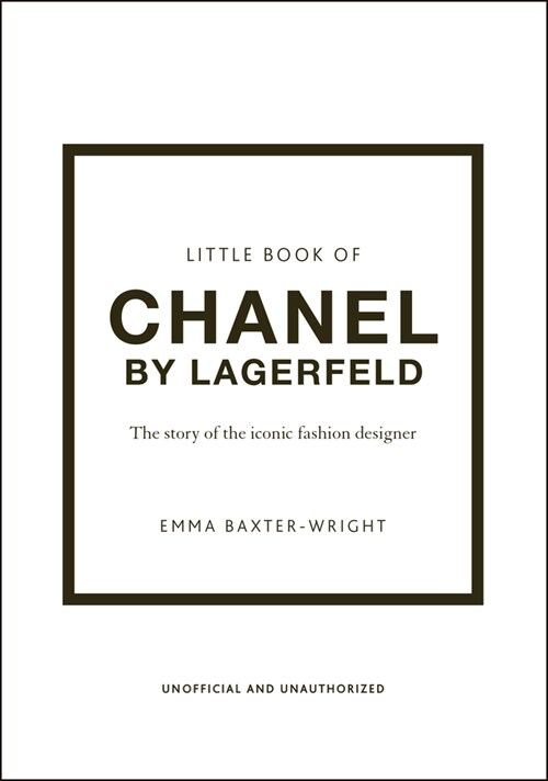 서적, <Little Book of Chanel by Lagerfeld>의 커버.