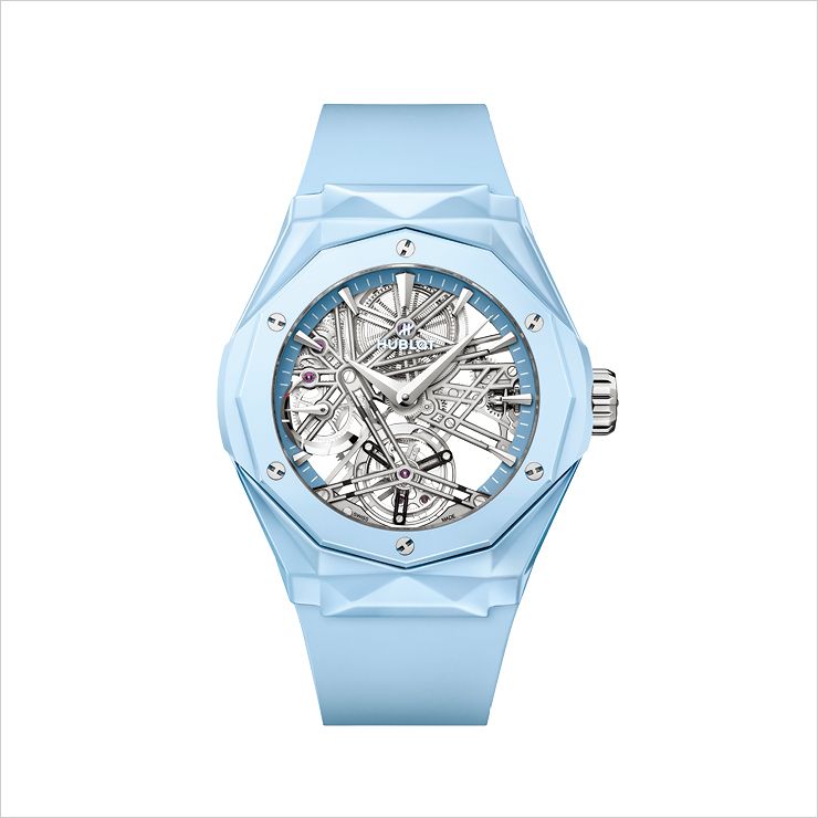 아티스트 리처드 올린스키와 협업해 완성한 클래식 퓨전 ‘투르비용 올린스키’ 워치.