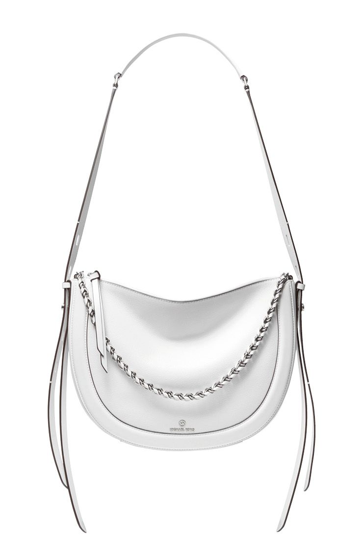 두 가지 길이의 스트랩이 달린 넉넉한 사이즈의 백은 55만원, Michael Michael Kors. 