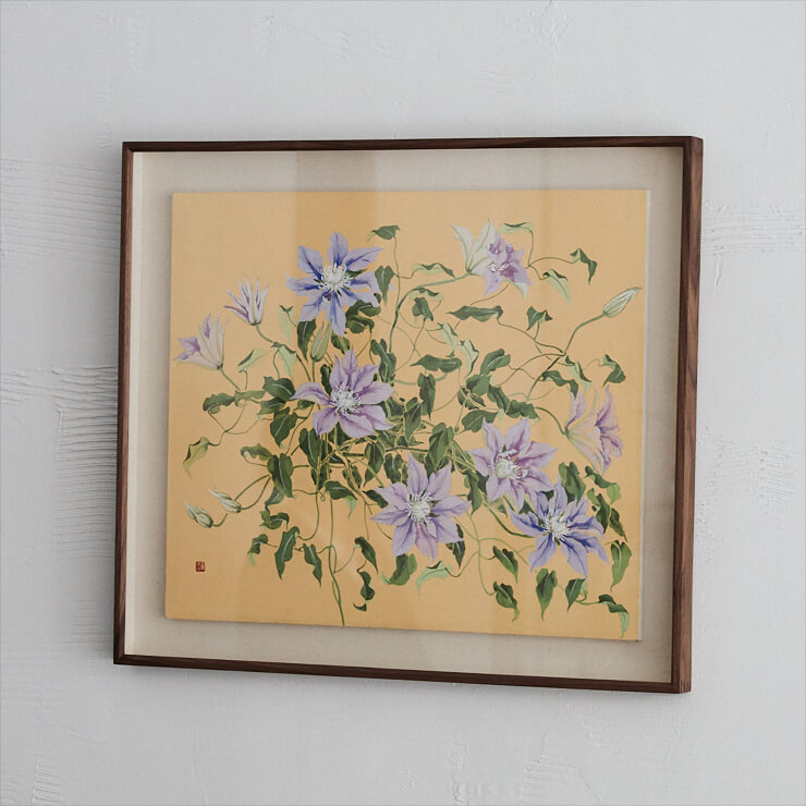 클레멘티스 올해 6월 오픈한 새 공간 핸들위드케어에 노숙자 선생님의 클레멘티스 그림을 걸었다. 그림 속 클레멘티스와 실제 꽃을 번갈아 바라보며, 피어나지 않은 봉오리부터 만개한 모습, 꽃이 지고 난 뒤 남은 꽃술까지 빼놓을 것 없는 아름다움에 눈을 떴다.