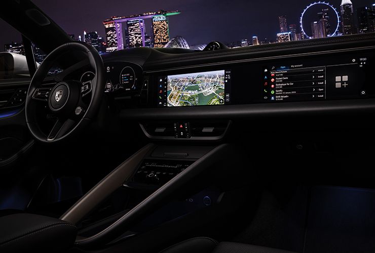 디지털과 아날로그를 동시에 구현한 마칸 일렉트릭 내부 모습. 