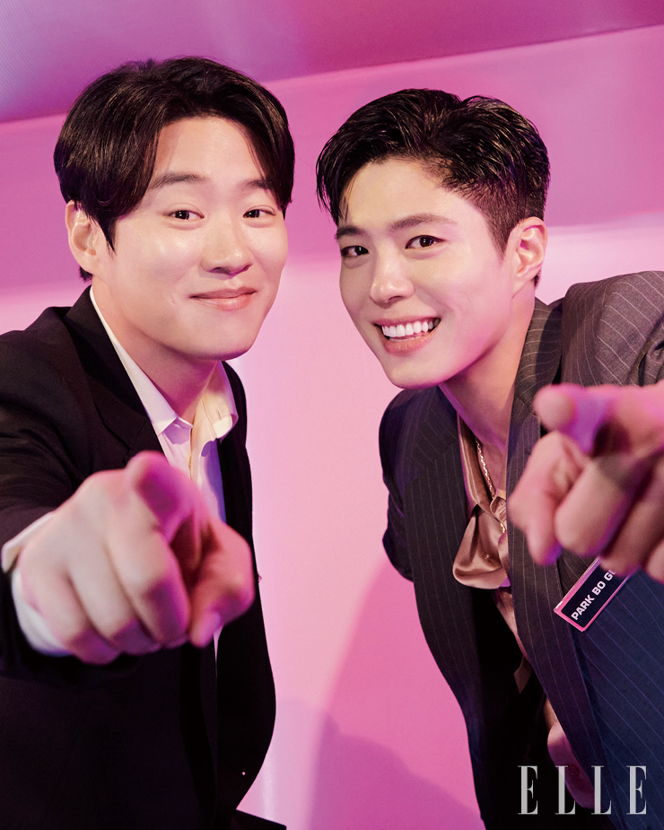 ‘찐친’ 케미스트리를 보여준 안재홍과 박보검.